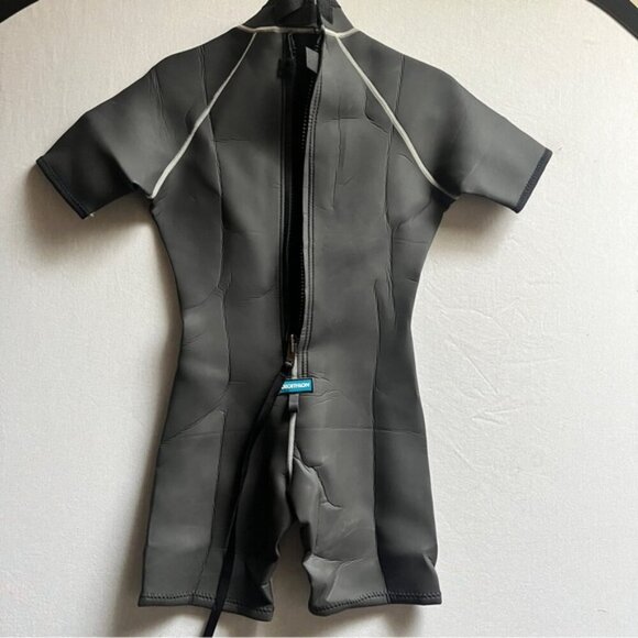 Decathlon Tribord short sleeve scuba wet suit jumpsuit Sz S - Picture 6 of 10